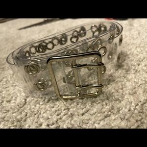 Trendy Clear Belt